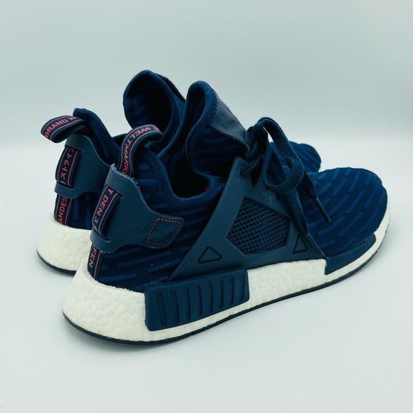 Adidas NMD XR1 Boost PK Navy Blue White Shoe Sz 10